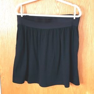 ALYX size L black knit knee lengt skirt